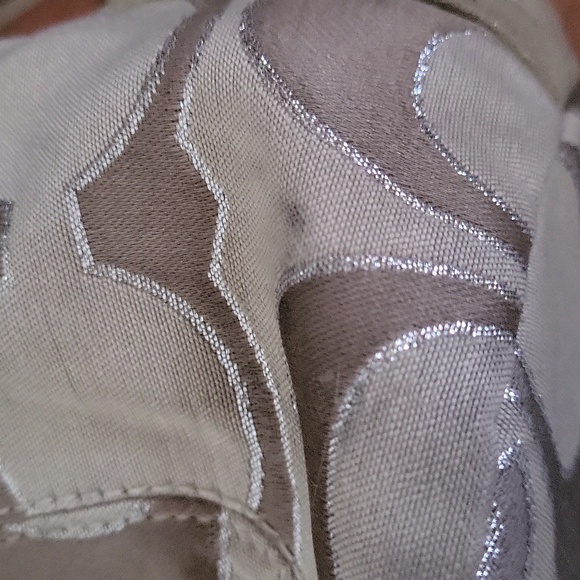 Coach Signature Poppy Drawstring Crossbody Bucket Bag - Tan/Cream - Picture 11 of 11